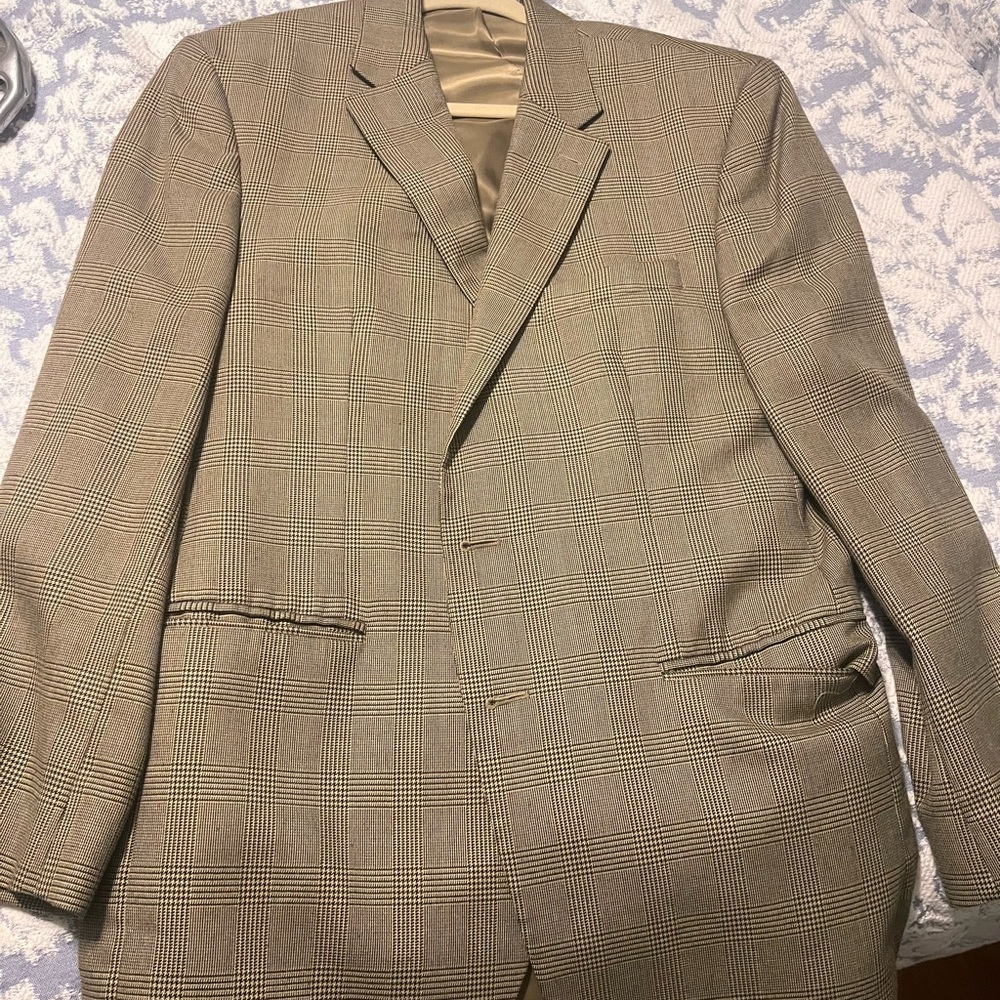 Ralph Lauren Tan Sport Coat with Classic Fit and Textured Fabric